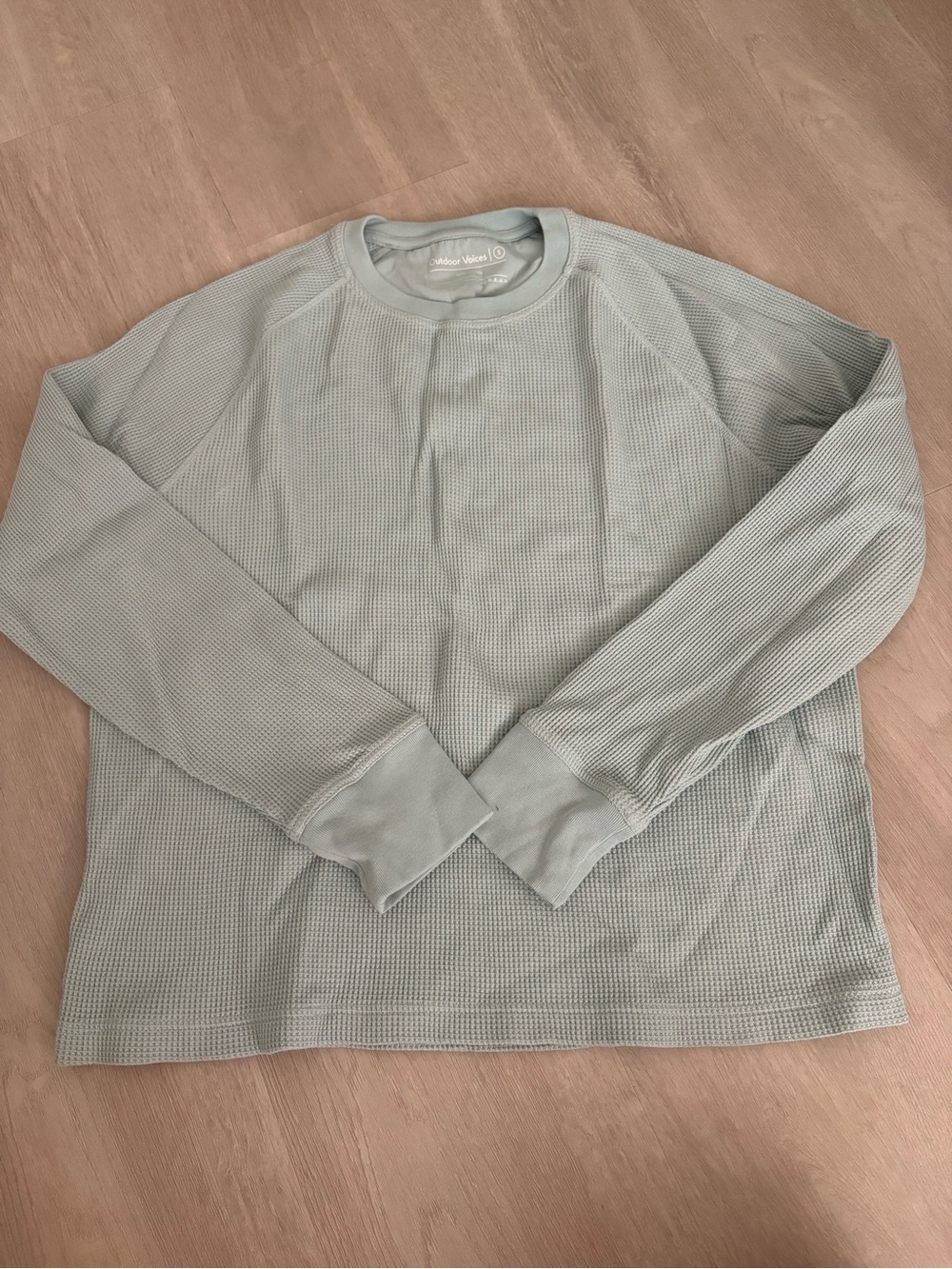 Outdoor Voices Waffle Long Sleeve Shirt
